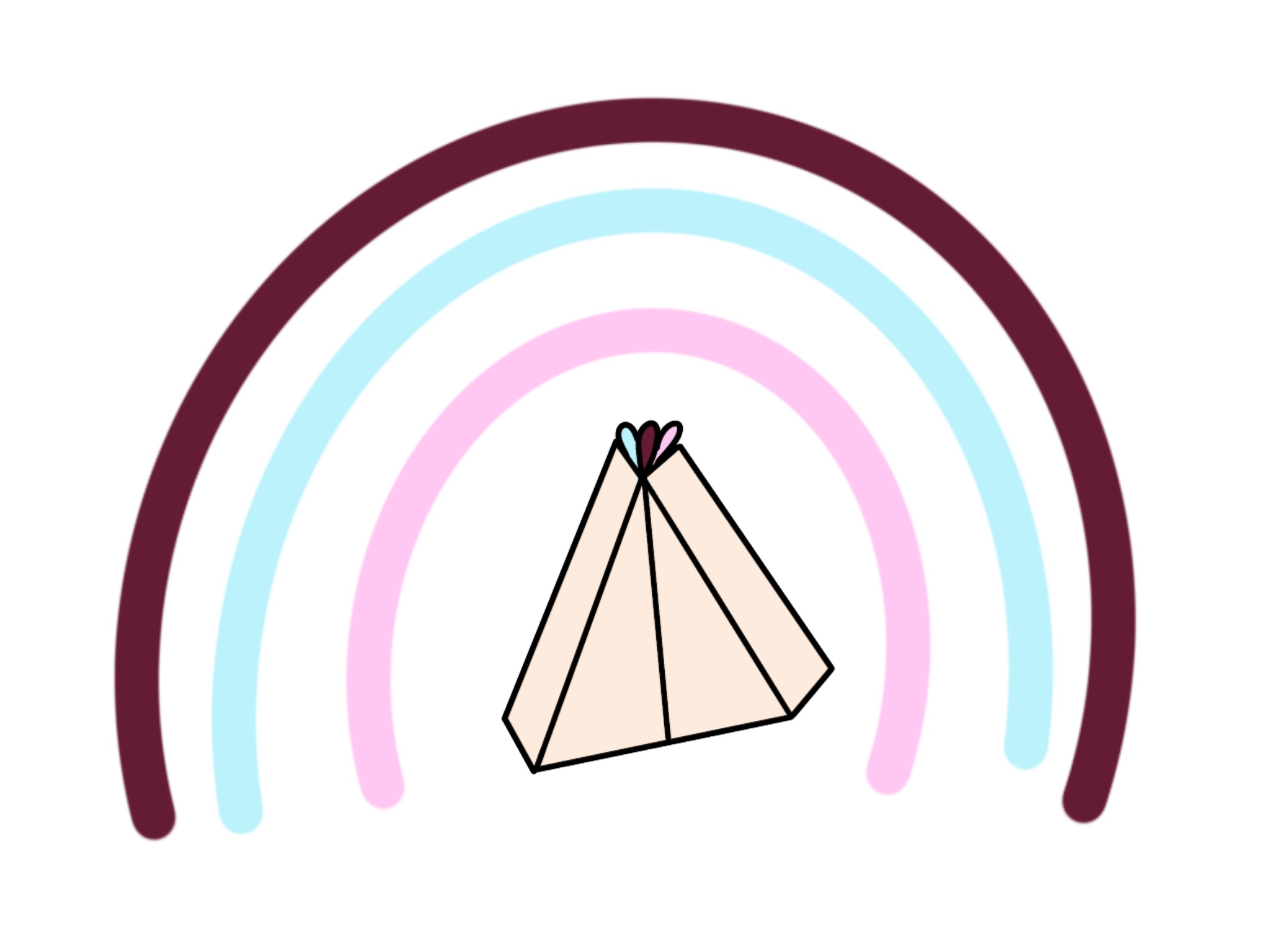 Chayenne's tipi